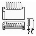 2-84534-0  FPCӡˢ·;
 = 1.25 mm; 
λ = 20; 
Ʋ =  ;
Contact Plating, Mating Area, Thickness = .8 &micro;m; 
 = PBT; 