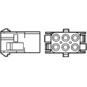 350781-1  .250ͨMATE-N-LOK
Ʒ =  
Ʒϵ = Universal MATE-N-LOK 
Connector Type = Housing 
Connector Style = Receptacle 
 = Pin or Socket 