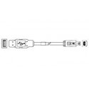 1487587-1  ;
USB, A-B, 28/26, WHITE, 1.0M;
Cable Assembly Category = Industry Standard;
 = ܴ(׼);
Ӧ = /I/O;
װ = USB 4 λòA B;
 = 1.00 M;